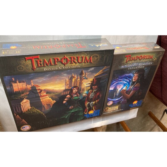 Brand New Temporum Board Game & Alternate realities Expansion Kit Free Shipping - Picture 2 of 9